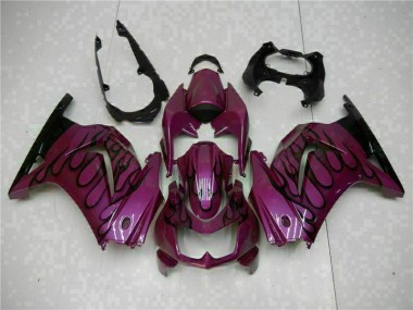 Best 2008-2012 Purple Kawasaki EX250 Motorbike Fairing Kits