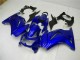 Best 2008-2012 Glossy Blue Kawasaki EX250 Motorcycle Fairings Kit