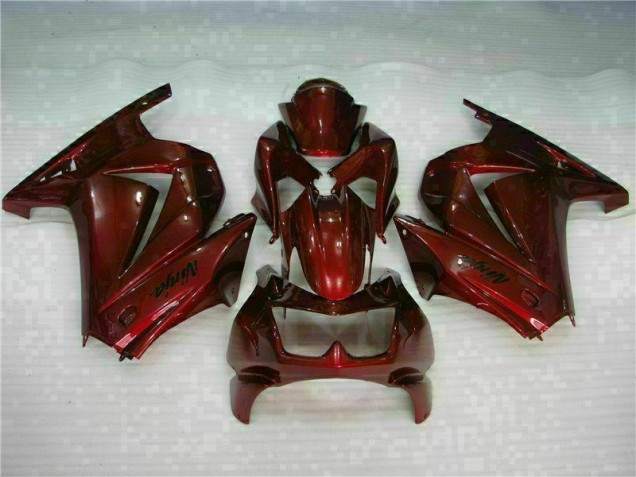 Best 2008-2012 Red Ninja Kawasaki EX250 Bike Fairings Best 2008-2012 Red Ninja Kawasaki EX250 Bike Fairings