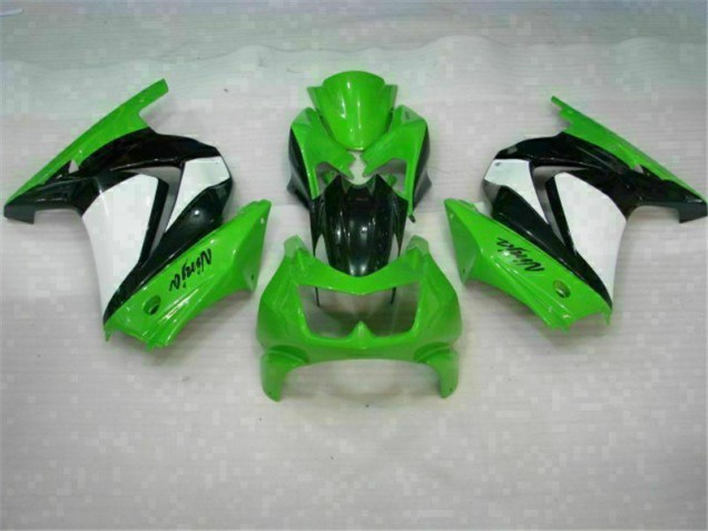 Best 2008-2012 Green Black Ninja Kawasaki EX250 Motorbike Fairing Best 2008-2012 Green Black Ninja Kawasaki EX250 Motorbike Fairing