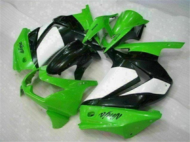 Best 2008-2012 Green Black Ninja Kawasaki EX250 Moto Fairings Best 2008-2012 Green Black Ninja Kawasaki EX250 Moto Fairings