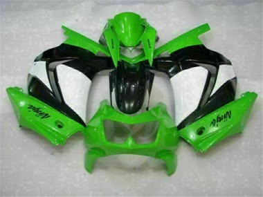 Best 2008-2012 Green Black Ninja Kawasaki EX250 Moto Fairings