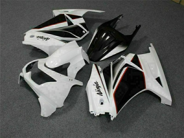 Best 2008-2012 White Black Ninja Kawasaki EX250 Replacement Fairings