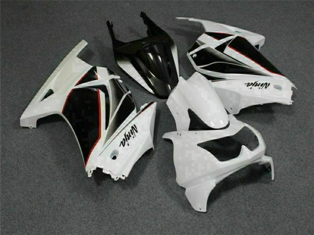 Best 2008-2012 White Black Ninja Kawasaki EX250 Replacement Fairings
