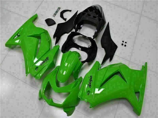 Best 2008-2012 Green Black Ninja Kawasaki EX250 Motorcycle Fairing Kits Best 2008-2012 Green Black Ninja Kawasaki EX250 Motorcycle Fairing Kits