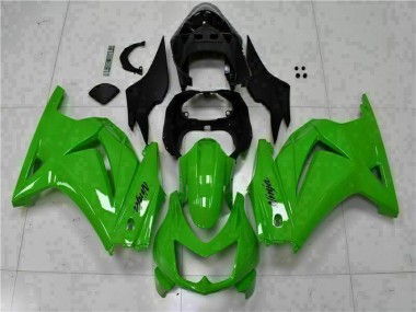 Best 2008-2012 Green Black Ninja Kawasaki EX250 Motorcycle Fairing Kits