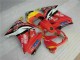 Best 2008-2012 Red Yellow Kawasaki EX250 Motorcycle Fairing Kit