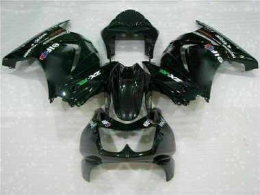 Best 2008-2012 Black Kawasaki EX250 Bike Fairings