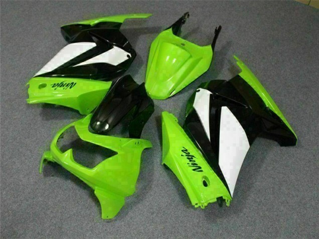 Best 2008-2012 Green Black Ninja Kawasaki EX250 Replacement Motorcycle Fairings Best 2008-2012 Green Black Ninja Kawasaki EX250 Replacement Motorcycle Fairings