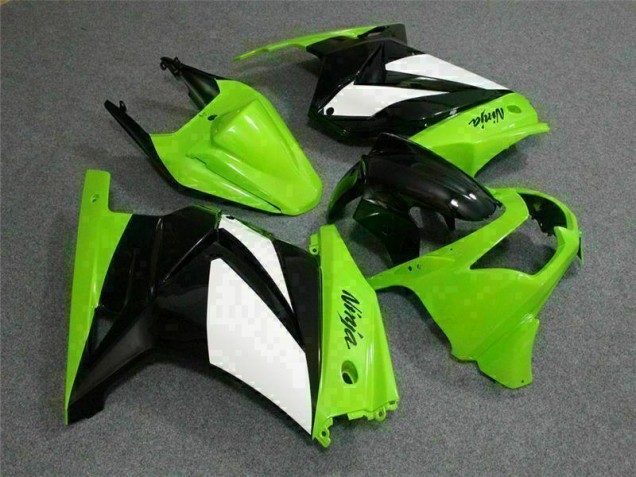 Best 2008-2012 Green Black Ninja Kawasaki EX250 Replacement Motorcycle Fairings Best 2008-2012 Green Black Ninja Kawasaki EX250 Replacement Motorcycle Fairings