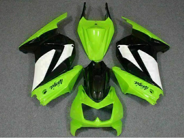Best 2008-2012 Green Black Ninja Kawasaki EX250 Replacement Motorcycle Fairings Best 2008-2012 Green Black Ninja Kawasaki EX250 Replacement Motorcycle Fairings