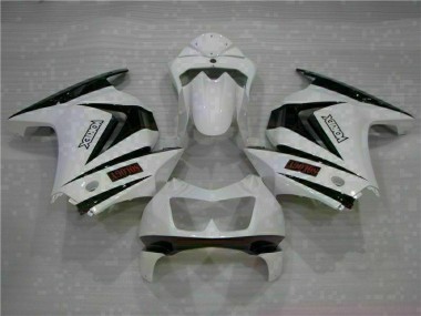 Best 2008-2012 White Black Kawasaki EX250 Motorcycle Bodywork