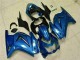 Best 2008-2012 Blue Black White Ninja Kawasaki EX250 Moto Fairings Best 2008-2012 Blue Black White Ninja Kawasaki EX250 Moto Fairings