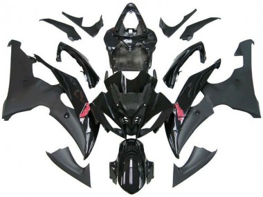 Best 2008-2016 Contrast Black R6 Yamaha YZF R6 Bike Fairing Kit