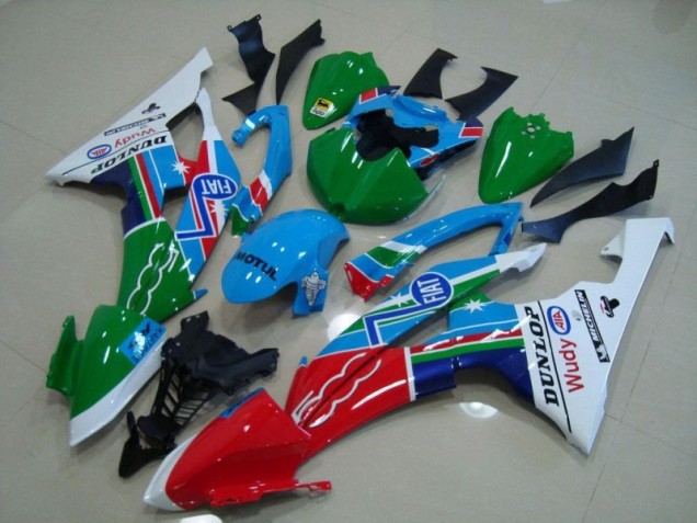 Best 2008-2016 Blue White Fiat Green Red Wudy Motul Dunlop Yamaha YZF R6 Motor Fairings Best 2008-2016 Blue White Fiat Green Red Wudy Motul Dunlop Yamaha YZF R6 Motor Fairings
