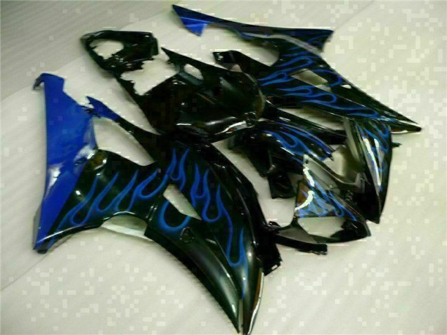 Best 2008-2016 Blue Flame Black Yamaha YZF R6 Motorcylce Fairings Best 2008-2016 Blue Flame Black Yamaha YZF R6 Motorcylce Fairings