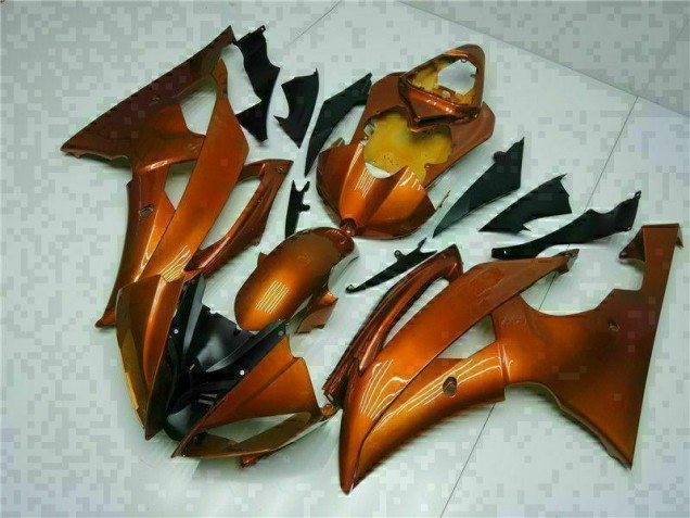 Best 2008-2016 Orange Yamaha YZF R6 Bike Fairings