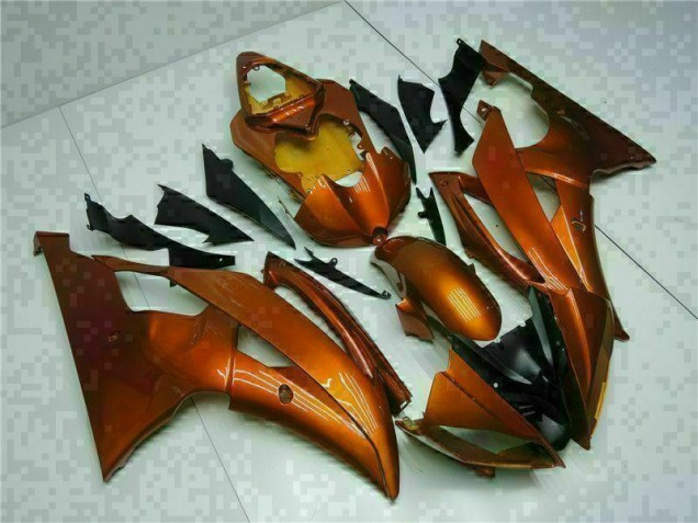 Best 2008-2016 Orange Yamaha YZF R6 Bike Fairings