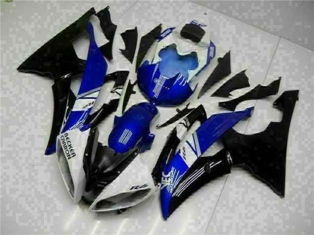 Best 2008-2016 Blue Black Yamaha YZF R6 Motorcycle Fairing Kit Best 2008-2016 Blue Black Yamaha YZF R6 Motorcycle Fairing Kit