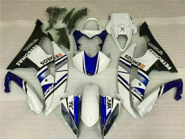 Best 2008-2016 Blue White Blue White ENEOS Yamaha YZF R6 Bike Fairing Kit Best 2008-2016 Blue White Blue White ENEOS Yamaha YZF R6 Bike Fairing Kit