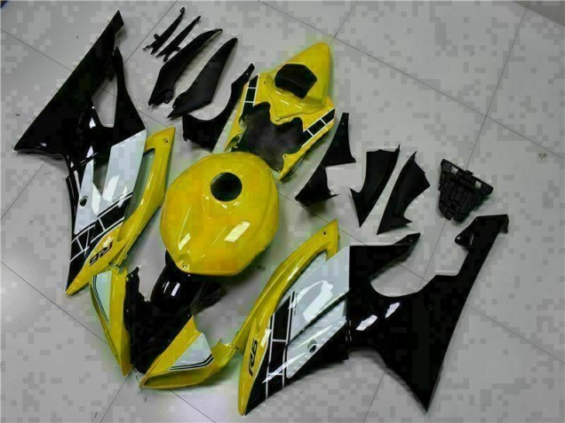 Best 2008-2016 Yellow Black Yamaha YZF R6 Motorcycle Fairings Kits Best 2008-2016 Yellow Black Yamaha YZF R6 Motorcycle Fairings Kits