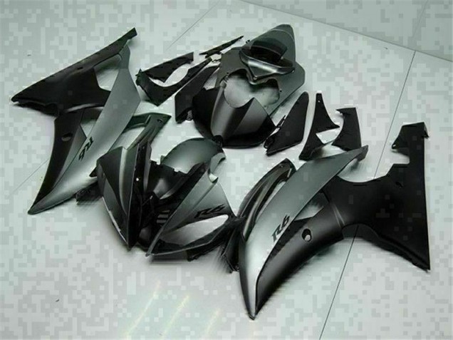 Best 2008-2016 Grey Black Yamaha YZF R6 Moto Fairings Best 2008-2016 Grey Black Yamaha YZF R6 Moto Fairings