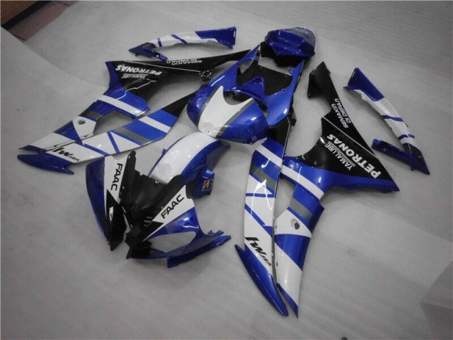 Best 2008-2016 Blue White FAAC Yamaha YZF R6 Motorcylce Fairings