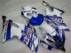 Best 2008-2016 White Blue Sterilgarda Volvo Yamaha YZF R6 Motorcycle Fairing
