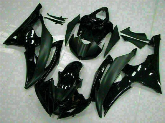 Best 2008-2016 Black Yamaha YZF R6 Bike Fairing Kit