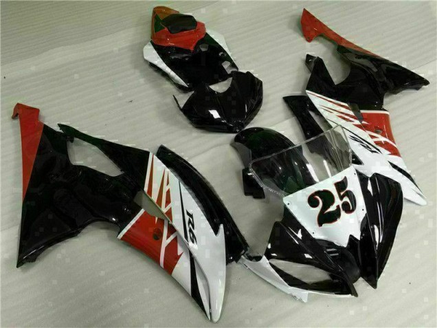 Best 2008-2016 White Black Yamaha YZF R6 Motor Fairings Best 2008-2016 White Black Yamaha YZF R6 Motor Fairings