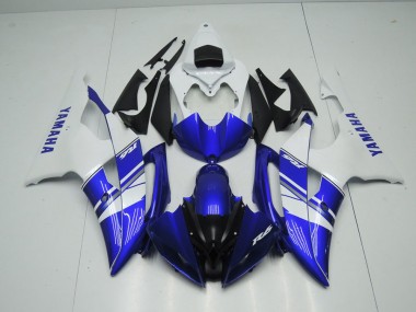 Best 2008-2016 Blue White OEM Style Yamaha YZF R6 Motorcycle Fairing Kit