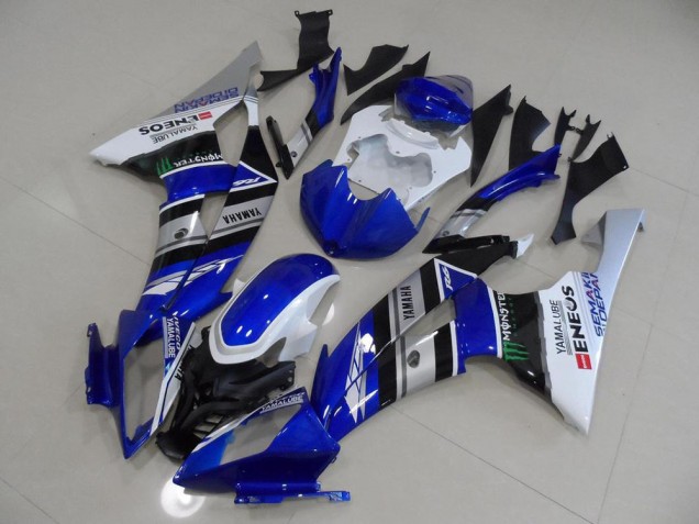 Best 2008-2016 Blue White ENEOS Yamaha YZF R6 Bike Fairings Best 2008-2016 Blue White ENEOS Yamaha YZF R6 Bike Fairings