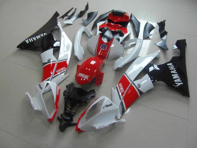 Best 2008-2016 Red White Black Yamaha YZF R6 Motor Fairings
