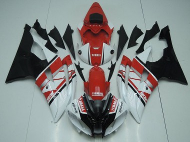 Best 2008-2016 Red White Black Yamaha YZF R6 Replacement Motorcycle Fairings