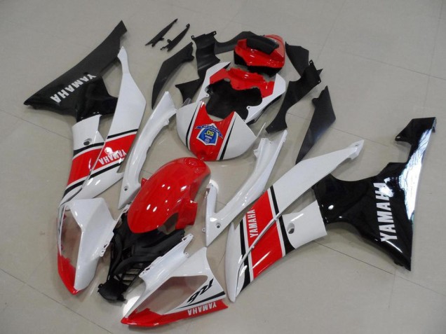 Best 2008-2016 Red White Black Yamaha YZF R6 Bike Fairing Kit Best 2008-2016 Red White Black Yamaha YZF R6 Bike Fairing Kit