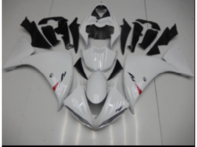 Best 2009-2011 White Yamaha YZF R1 Motorcycle Bodywork Best 2009-2011 White Yamaha YZF R1 Motorcycle Bodywork