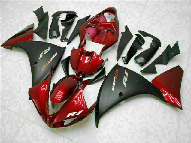 Best 2009-2011 Red Black Yamaha YZF R1 Motorbike Fairing Kits Best 2009-2011 Red Black Yamaha YZF R1 Motorbike Fairing Kits