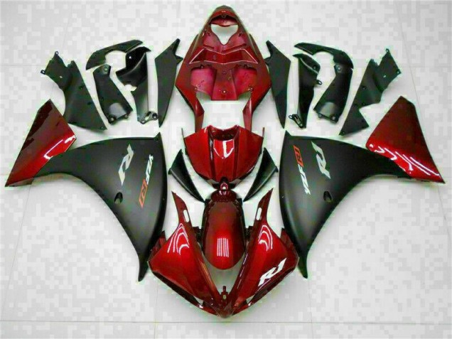 Best 2009-2011 Red Black Yamaha YZF R1 Motorbike Fairing Kits Best 2009-2011 Red Black Yamaha YZF R1 Motorbike Fairing Kits