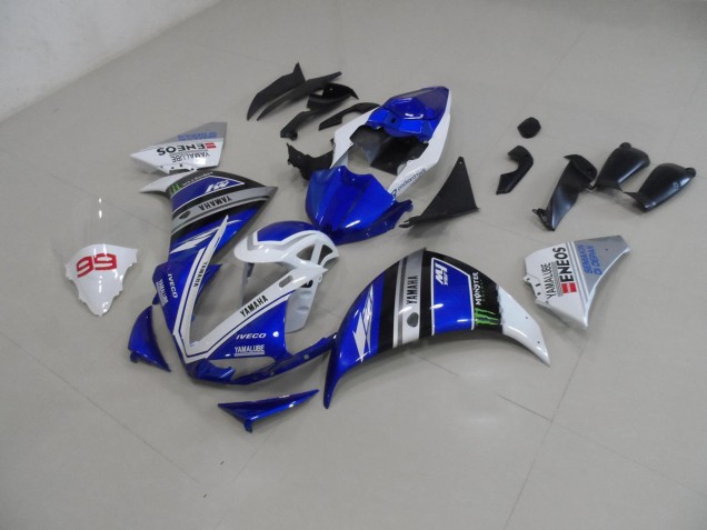 Best 2009-2011 Blue White Yamaha YZF R1 Bike Fairing Kit Best 2009-2011 Blue White Yamaha YZF R1 Bike Fairing Kit