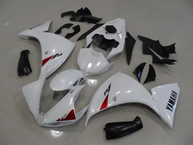 Best 2009-2011 White Black Yamaha YZF R1 Motorcycle Fairing