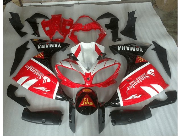 Best 2009-2011 Red White and Black Graphic Yamaha YZF R1 Motorbike Fairing Best 2009-2011 Red White and Black Graphic Yamaha YZF R1 Motorbike Fairing