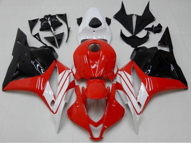 Best 2009-2012 Red White Black Honda CBR600RR Replacement Motorcycle Fairings Best 2009-2012 Red White Black Honda CBR600RR Replacement Motorcycle Fairings