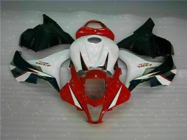 Best 2009-2012 Red White Honda CBR600RR Motorcycle Fairing Kit