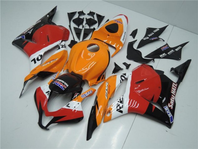 Best 2009-2012 Orange Red Black Repsol Honda CBR600RR Motorcyle Fairings Best 2009-2012 Orange Red Black Repsol Honda CBR600RR Motorcyle Fairings