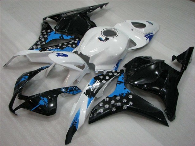 Best 2009-2012 Black White Blue Honda CBR600RR Motor Fairings Best 2009-2012 Black White Blue Honda CBR600RR Motor Fairings