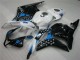 Best 2009-2012 Black White Blue Honda CBR600RR Motor Fairings Best 2009-2012 Black White Blue Honda CBR600RR Motor Fairings