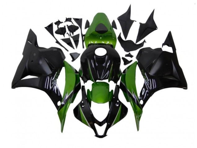Best 2009-2012 Green Black Honda CBR600RR Motorcycle Fairings Kit Best 2009-2012 Green Black Honda CBR600RR Motorcycle Fairings Kit