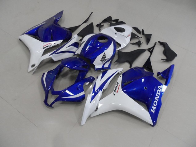 Best 2009-2012 Blue White Honda CBR600RR Motorcycle Fairing Best 2009-2012 Blue White Honda CBR600RR Motorcycle Fairing