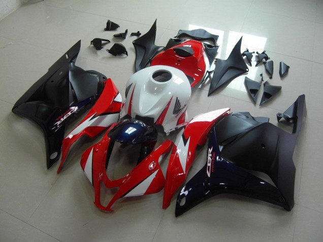 Best 2009-2012 Red Dark Blue Honda CBR600RR Bike Fairing Kit Best 2009-2012 Red Dark Blue Honda CBR600RR Bike Fairing Kit