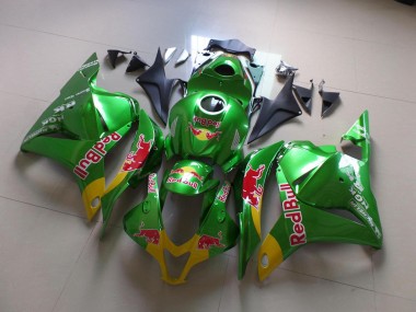 Best 2009-2012 Green Red Bull Honda CBR600RR Motorcycle Bodywork
